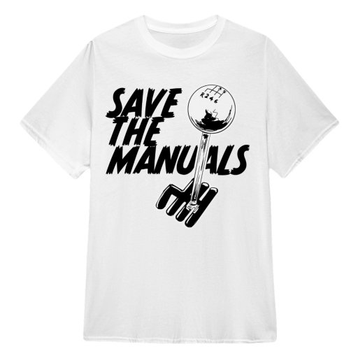 Save The Manuals bianco